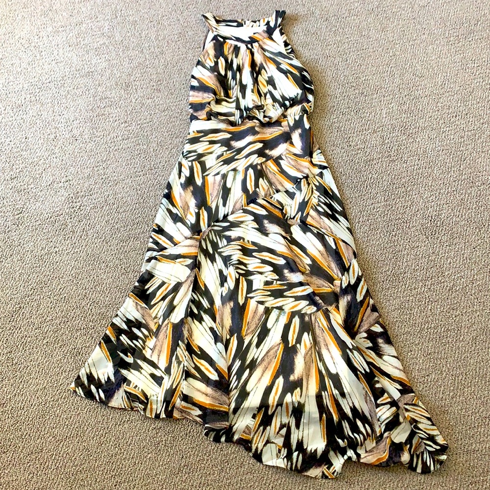 INC Asymmetrical Maxi Dress NWT